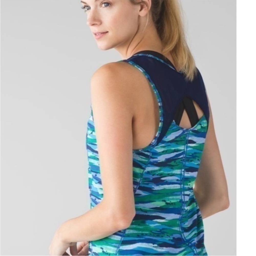 Lululemon Sculpt Tank Seven Wonders Multi Color